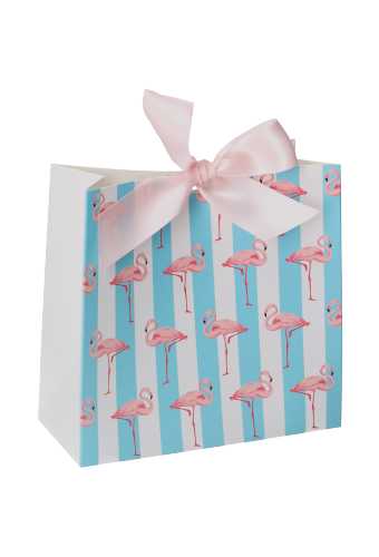 Cadeaubon + Kadozakje London Flamingo & Lint 14.5x5.8x14.5cm 10stuks