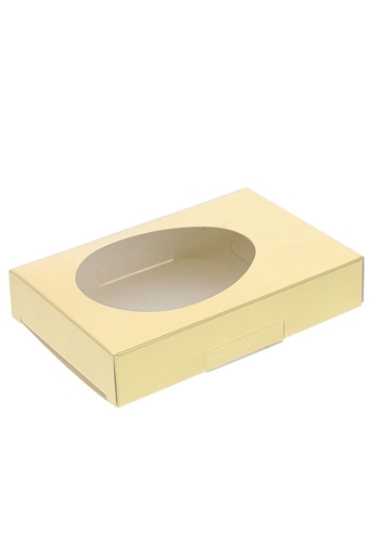 Sokkel Pasen Ei Sokkeltje Glans Goud 17.5x12x2.5cm 25stuks