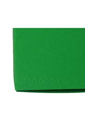 Kadodoosjes KrabBOX Gerecycled Groen 8x8x8cm 25stuks