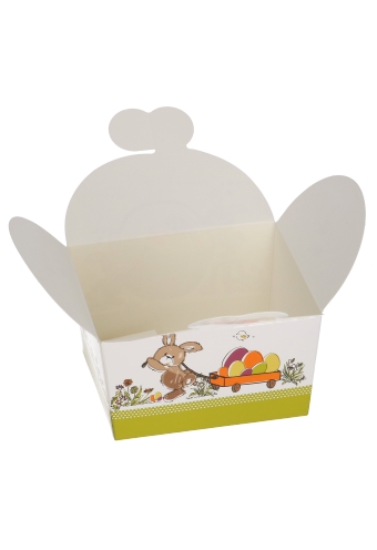 Bonbondoosjes Haas 250gram Met Vlindersluiting 9.5x7.5x6cm 25stuks