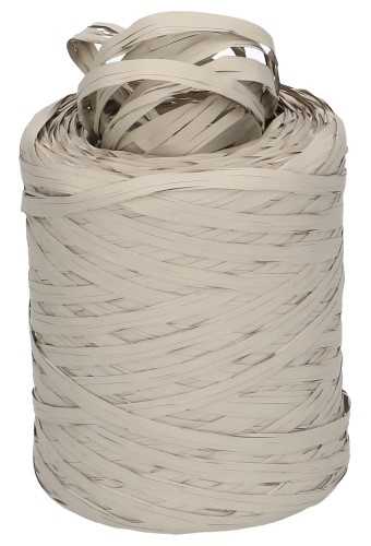 Raffia EcoRaf Grijs 5mm x 200 meter