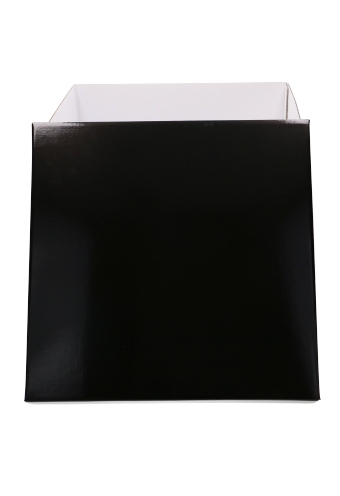 Luxe Geschenkdoos Torino Zwart Glossy 25x25x20cm Los Model