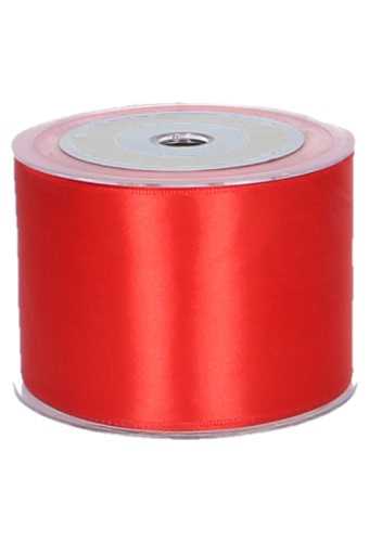 Satijn Lint Rood Extra Breed 70mm x 25 meter