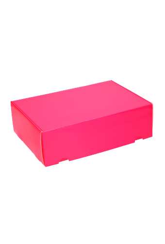 Luxe Verzenddoos Rolo Fuchsia Blinkend 35x24x10.5cm