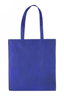 Draagtassen Non Woven Blauw Met Hengsel 38x42cm 80 grams 250stuks