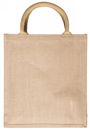 Jute Draagtassen Met Hengsel 31x35x8cm 160 grams 100stuks