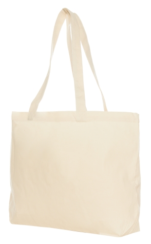 Canvas Bigshopper Ecru Met Hengsel 48x36x11cm 300grams 100stuks