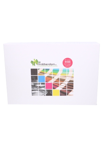 Luxe Magneetdozen Venetie Wit Mat Digitaal Bedrukt 44x30x12cm 10stuks