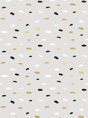 Cadeaupapier Coated jelly drops champagne gold 50cm x 200meter Cadeaupapier Coated jelly drops champagne gold 50cm x 200meter