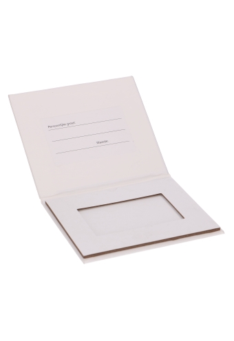 Luxe Klepenvelop Doosje Malmo Met Magneet Wit Mat 11x12.5cm 10stuks