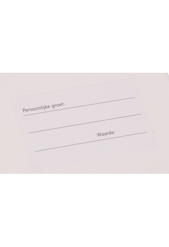 Luxe Klepenvelop Doosje Malmo Met Magneet Wit Mat 11x12.5cm 10stuks