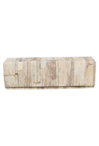 Luxe Wijndozen Ferro Wood Jetty voor 1 fles 34x9x9cm 100stuks OP IS OP