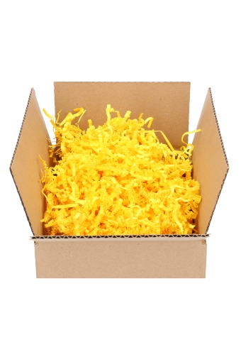 Vulling materiaal Relleno Zigzag 1.25 kilo Geel Klein Verpakking