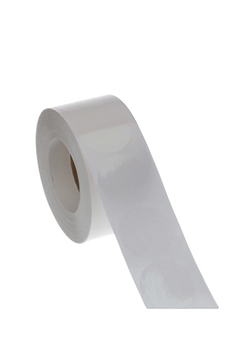 Etiketten Transparante Sluiting Zegel Rond 3.5cm 1000stuks