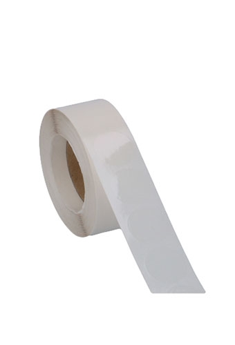 Etiketten Transparante Sluiting Zegel Rond 2.5cm 1000stuks