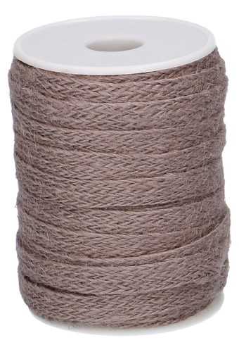 Lint Jute Taupe 12mm x 20 meter