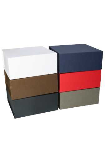 Luxe Magneetdozen Venetie Donkerblauw Mat 18x18x8cm 1440gr 25stuks