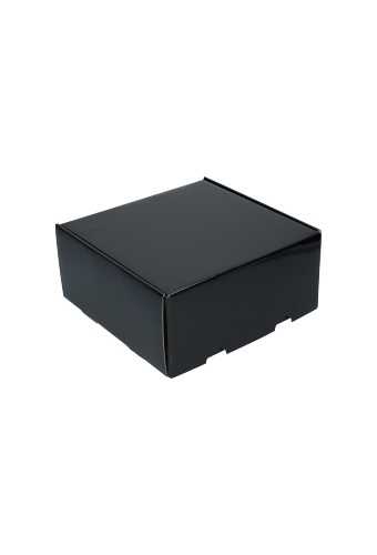 Luxe Verzenddoos Rolo Zwart Blinkend 24x23x11cm 25stuks