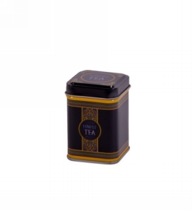 Blikken Finest Tea vierkant 25 gram 4.4x4.4x6.4cm 24stuks