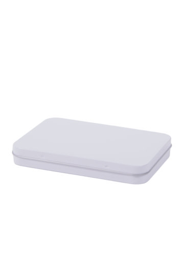 Blikken Wit Blanco A6 16.5x11x2.3cm 12stuks