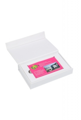Luxe Magneetdozen & Inlay New York FSC® Wit Mat 7x12x2cm Los Model