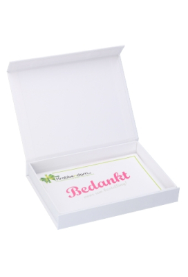 Luxe Magneetdozen New York FSC® Wit Mat 15.5x11x2cm A6 Los Model