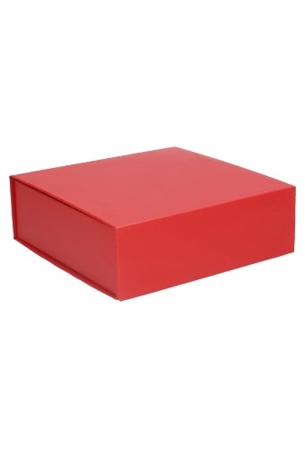 Luxe Magneetdozen New York FSC® Mat Rood 15x15x5cm 1200gr 25stuks
