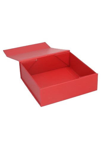 Luxe Magneetdozen New York FSC® Mat Rood 15x15x5cm 1200gr Los Model