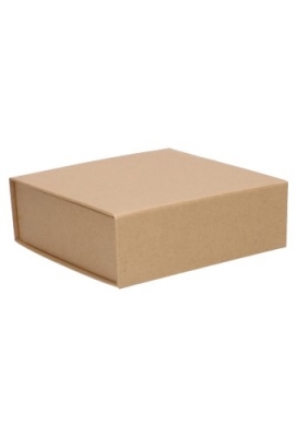Luxe Magneetdozen New York FSC® Kraft Naturel 15x15x5cm 1200gr 25stuks