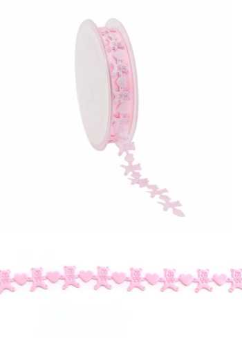 Kadolint Baby Beertjes Roze 20mm x 20 meter