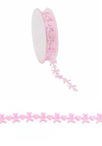Kadolint Baby Beertjes Roze 20mm x 20 meter