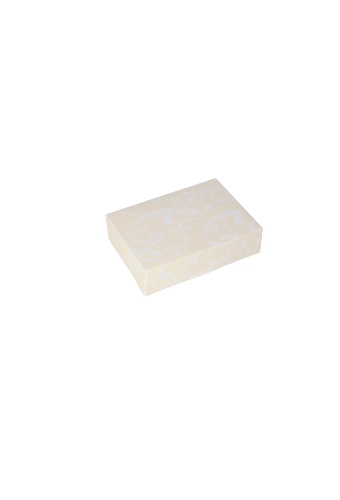 Geschenkdoos Cateringdoos Barok Creme 22x16x6cm 10stuks