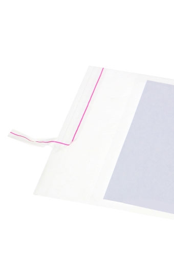 Plastic Zakje Transparant Met Plak Strip A5 16.5x22+5cm PP 100stuks