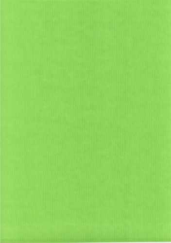Luxe Kraft Dubbelzijdig Uni Appel Groen 70gram 100cm x 200meter
