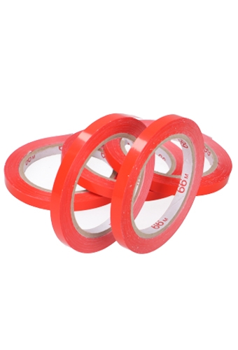 Doos a 16 rol tape 9mm x 66 meter Rood