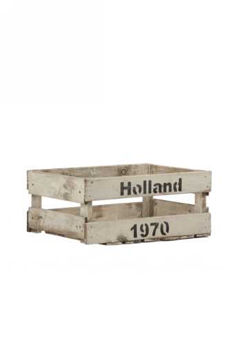 Fruitkist Middel Met tekst & HOLLAND Grenen 40x55x21cm 12stuks