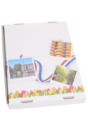 Brievenbusdoos Groetjes & Greetings Gouda A4 31x22x2.8cm 10stuks