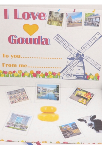 Brievenbusdoos Groetjes & Greetings Gouda A4 31x22x2.8cm 10stuks