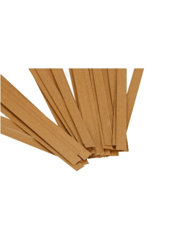 Wikkelstrips 14cm Bruin Kraft 1000stuks