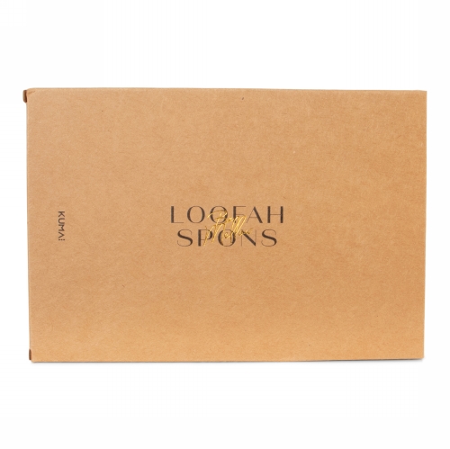 Kumai Be Mellow Loofah 14x10x1cm 1stuks Kumai Be Mellow Loofah 14x10x1cm 1stuks