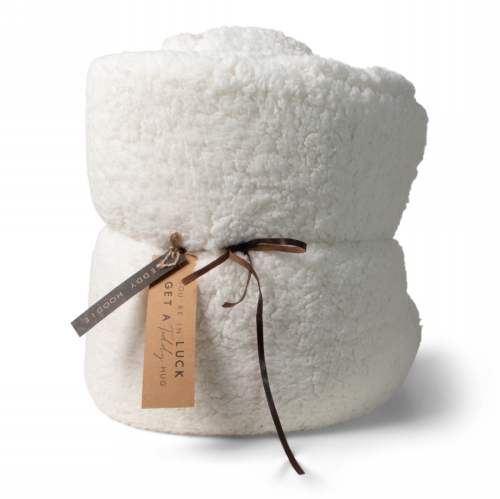 Jens Living Teddy Hoodie Wit 110x110x130cm 1stuks Jens Living Teddy Hoodie Wit 110x110x130cm 1stuks