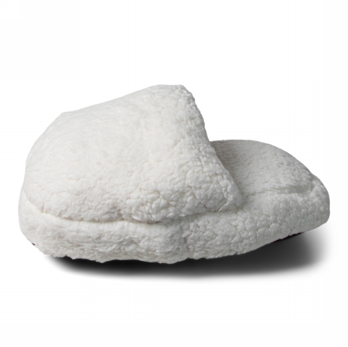 Jens Living Teddy Voetenwarmer Wit 37x28x10cm 1stuks