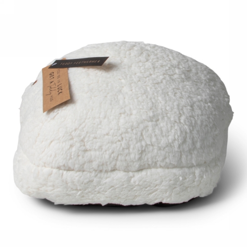 Jens Living Teddy Voetenwarmer Wit 37x28x10cm 1stuks
