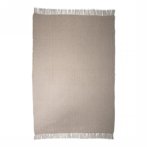 Jens Living Recycled Cotton Plaid Wafel Beige 130x180x0.3cm 1stuks Jens Living Recycled Cotton Plaid Wafel Beige 130x180x0.3cm 1stuks