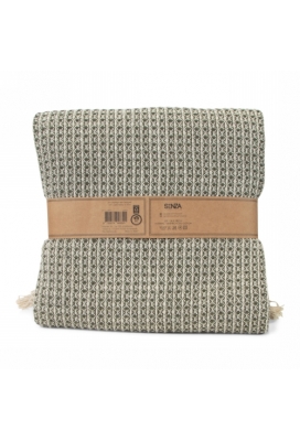 Jens Living Recycled Cotton Plaid Wafel Groen 130x180x0.3cm 1stuks Jens Living Recycled Cotton Plaid Wafel Groen 130x180x0.3cm 1stuks
