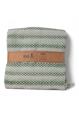 SENZA Indoor Outdoor Plaid RPET Groen 1 stuk