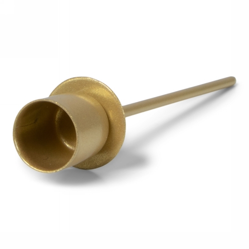 Jens Living Pin Kandelaar Goud 3.2x3.2x18cm 1stuks Jens Living Pin Kandelaar Goud 3.2x3.2x18cm 1stuks