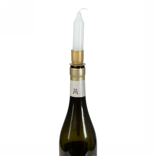 Jens Living Pin Kandelaar Goud 3.2x3.2x18cm 1stuks Jens Living Pin Kandelaar Goud 3.2x3.2x18cm 1stuks
