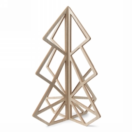 Jens Living Houten Kerstboom 40cm 30x30x40cm 1stuks Jens Living Houten Kerstboom 40cm 30x30x40cm 1stuks