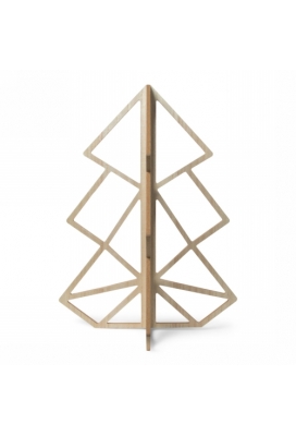Jens Living Houten Kerstboom 40cm 30x30x40cm 1stuks Jens Living Houten Kerstboom 40cm 30x30x40cm 1stuks